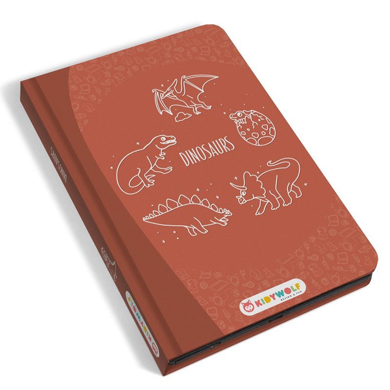 TABLETA DIGITAL DE DIBUJO INFANTIL ·KIDYDRAW MINI DINOSAURIOS· - Happy Moments Baby