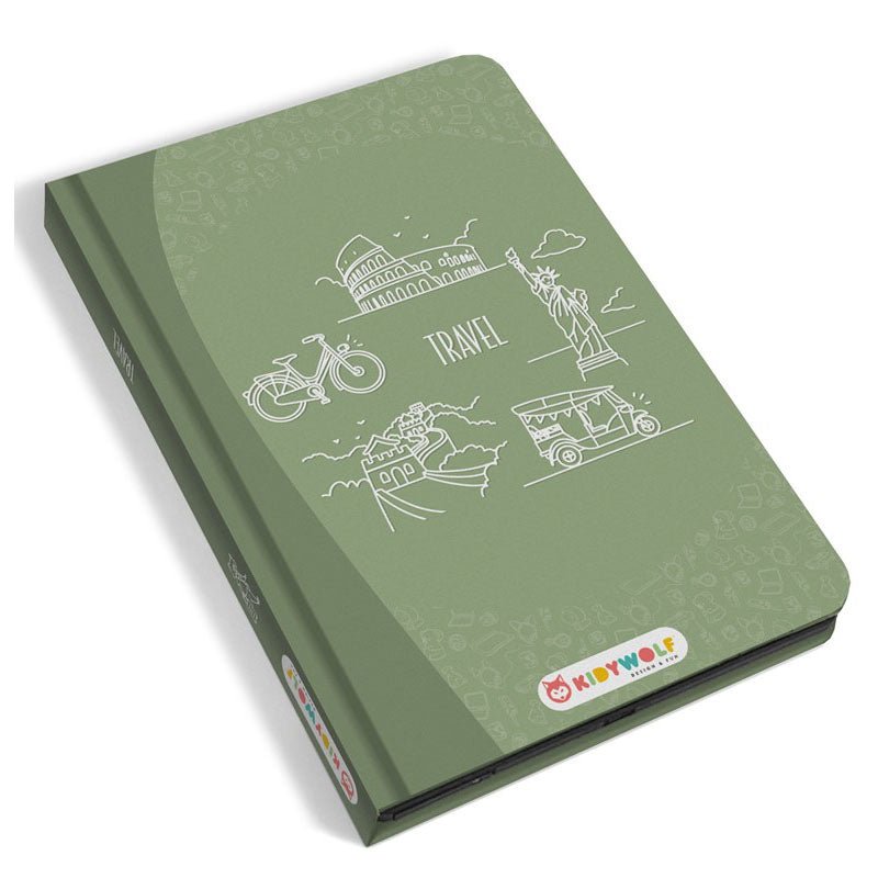 TABLETA DIGITAL DE DIBUJO INFANTIL ·KIDYDRAW MINI VIAJES· - Happy Moments Baby