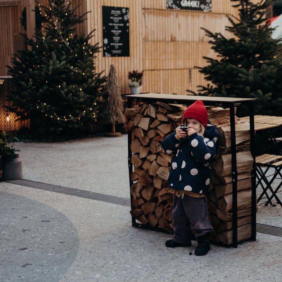 WALKIE TALKIES RECARGABLES DE KIDYWOLF ·KIDYTALK NATURAL - CYAN· - Happy Moments Baby