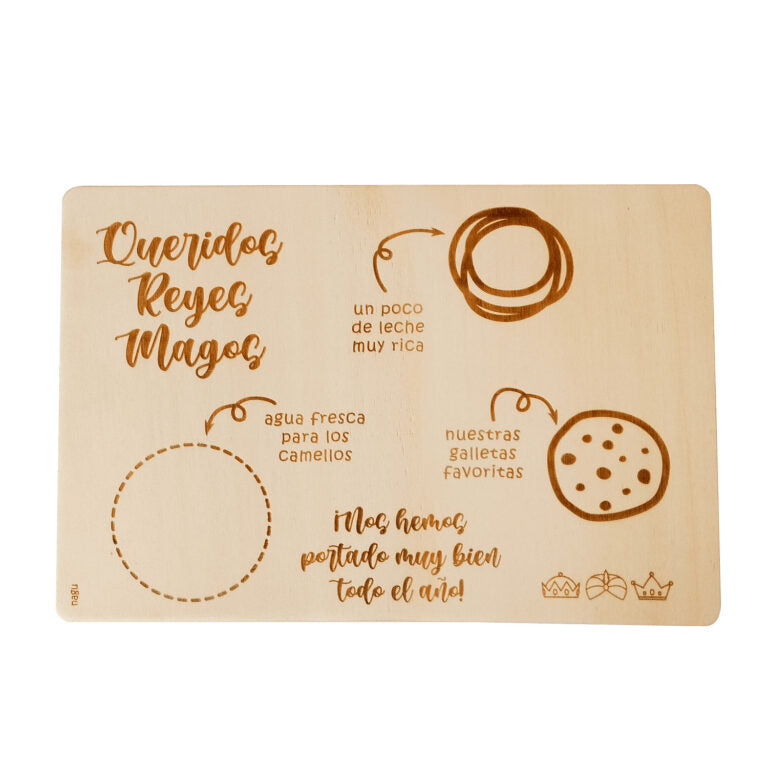 BANDEJA NAVIDAD INFANTIL ·REYES MAGOS· - Happy Moments Baby