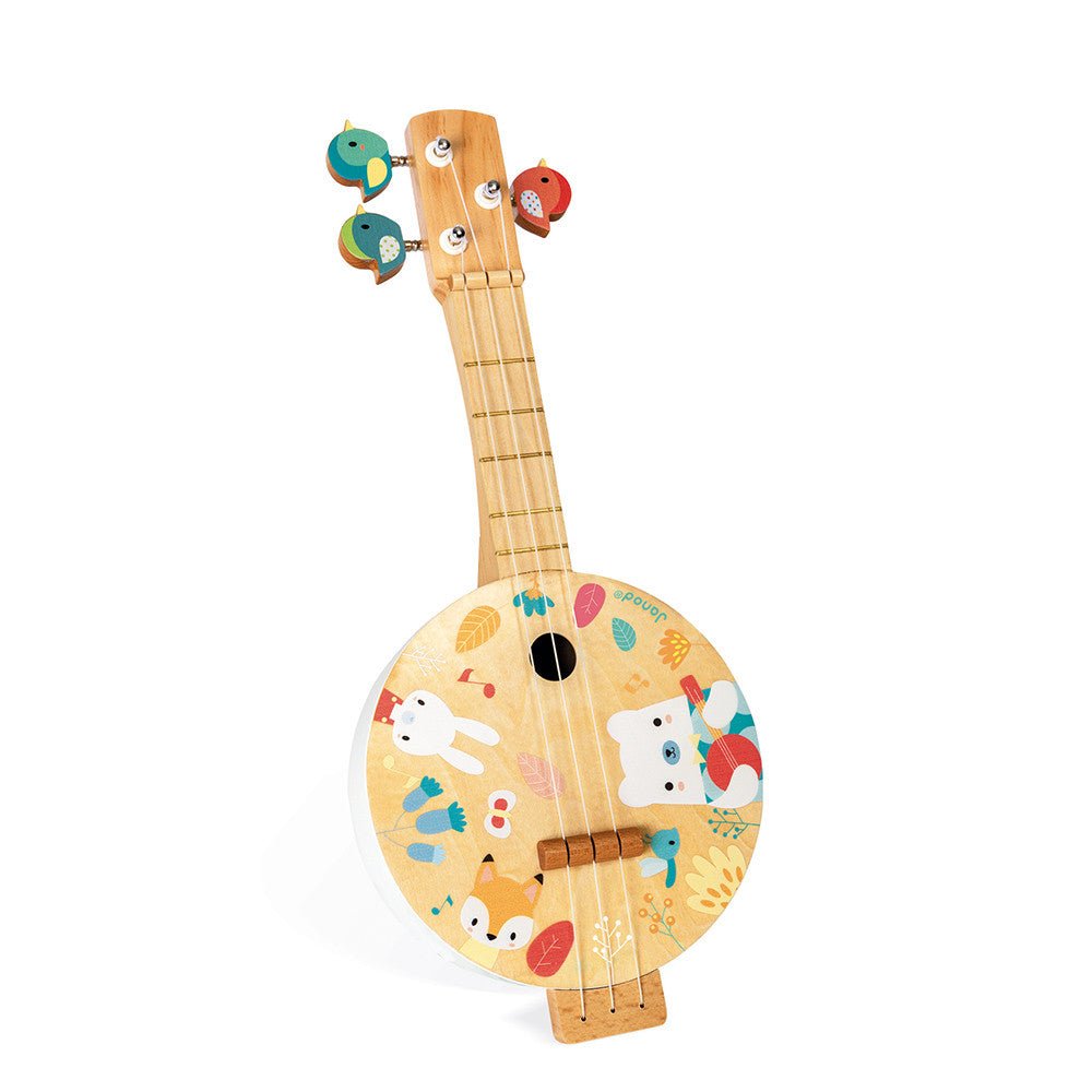 BANJO DE MADERA JANOD ·PURE· - Happy Moments Baby
