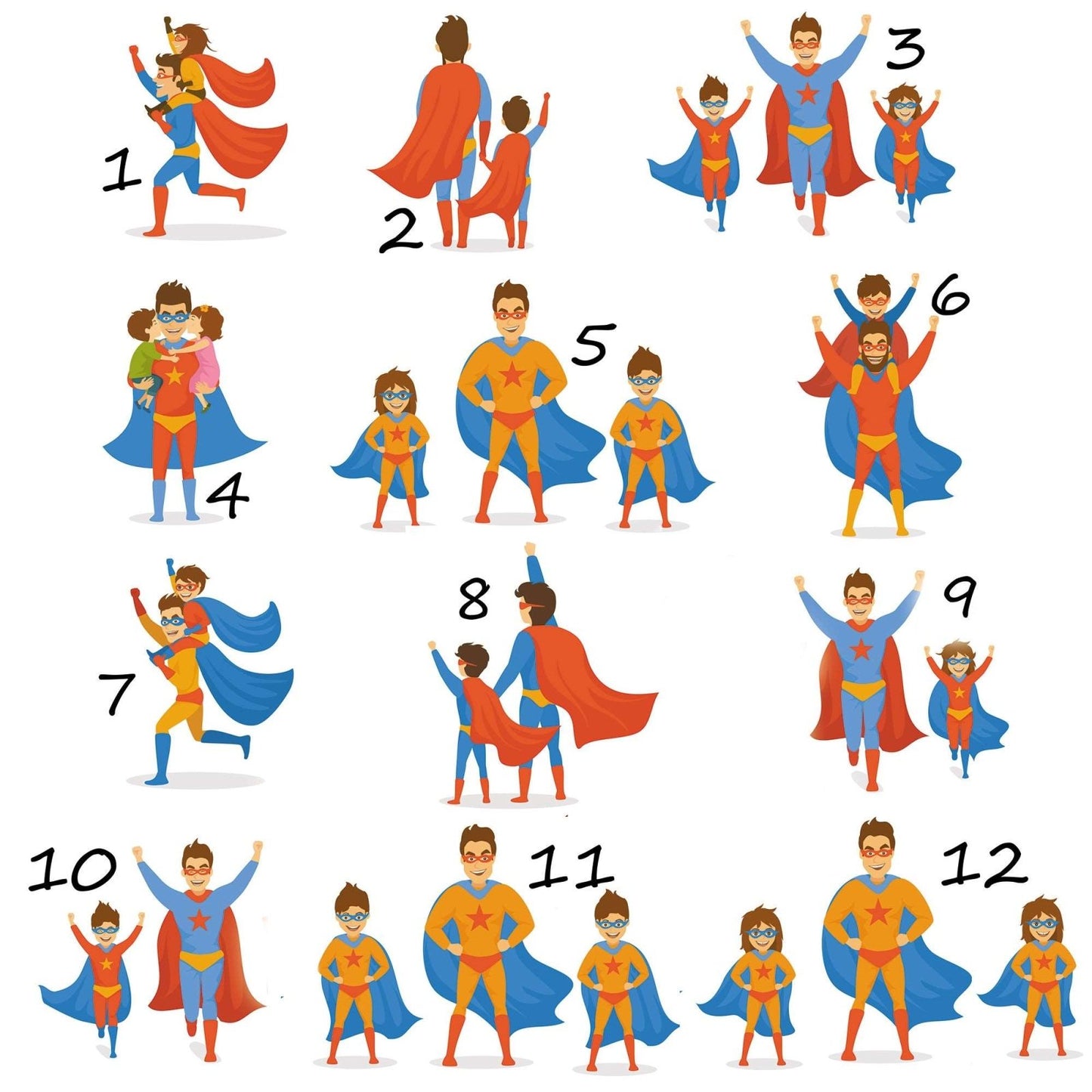 BODY PAPÁ SUPERHÉROE - DÍA DEL PADRE - Happy Moments Baby