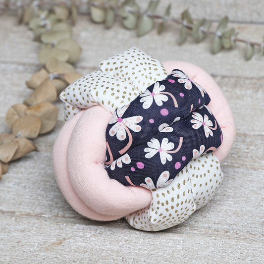 BOLA DE NUDOS MONTESSORI · FLORES· - Happy Moments Baby