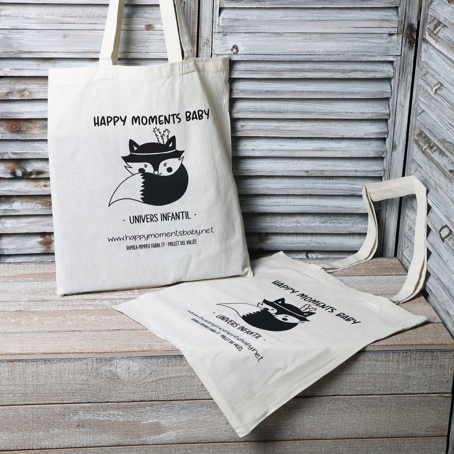 BOLSA TOTEBAG HAPPY MOMENTS BABY - Happy Moments Baby