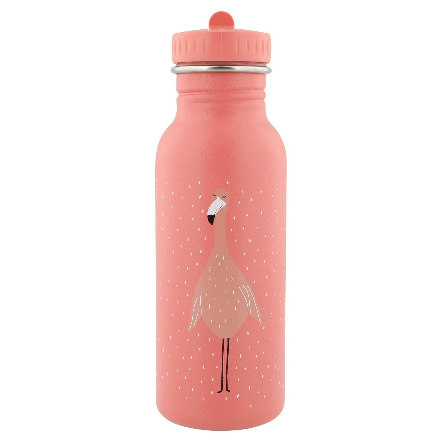 BOTELLA DE ACERO TRIXIE 500ML ·FLAMENCO· - Happy Moments Baby
