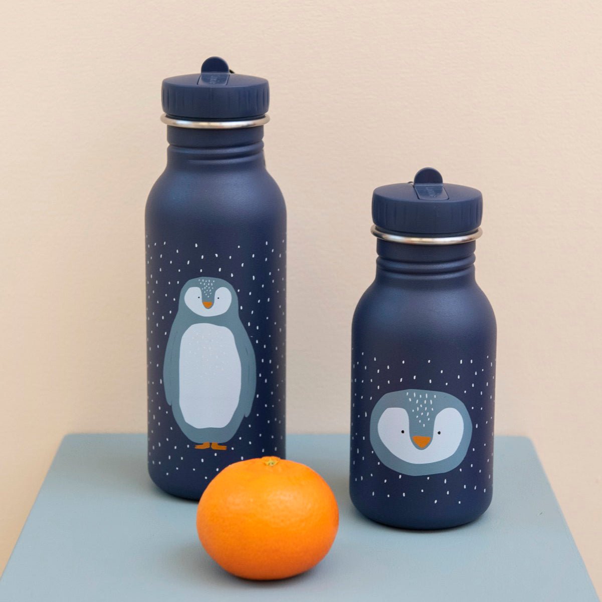 BOTELLA DE ACERO TRIXIE 500ML ·PINGÜINO· - Happy Moments Baby