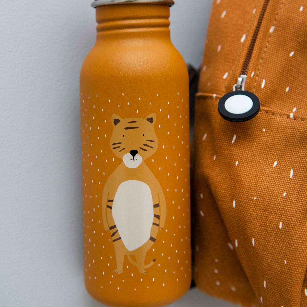 BOTELLA DE ACERO TRIXIE 500ML ·TIGRE· - Happy Moments Baby