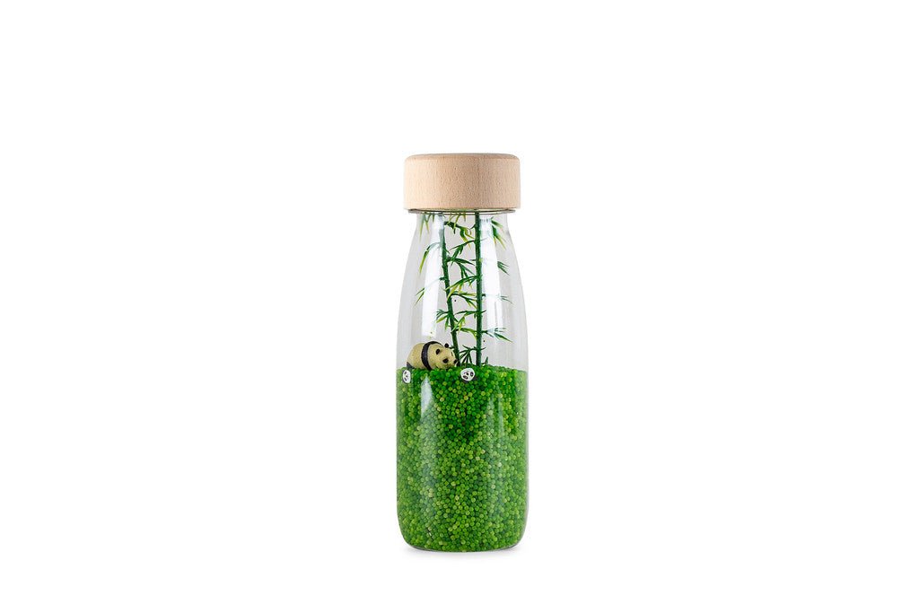 BOTELLA SENSORIAL PETIT BOUM ·PANDA· - Happy Moments Baby