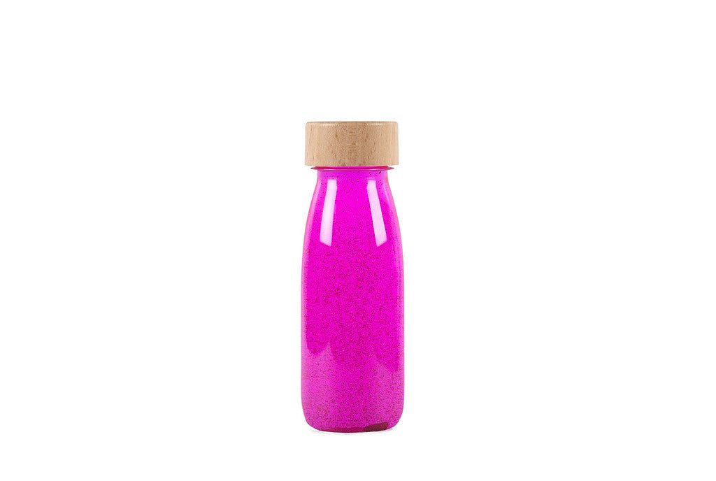 BOTELLA SENSORIAL PETIT BOUM ·PINK· - Happy Moments Baby