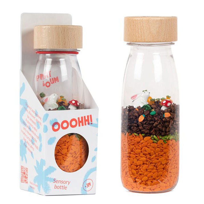 BOTELLA SENSORIAL PETIT BOUM ·RABBIT· – Happy Moments Baby