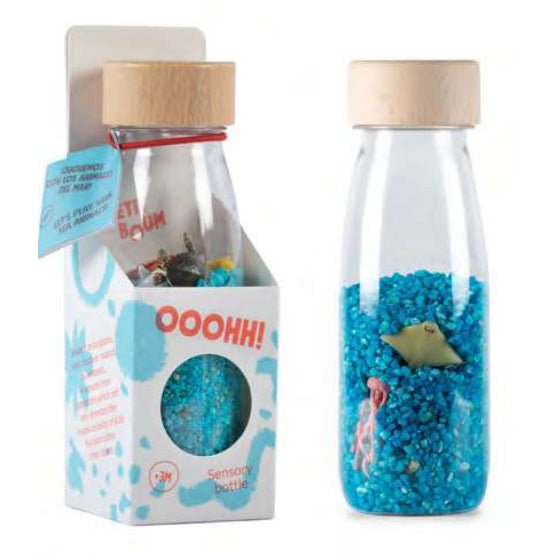 BOTELLA SENSORIAL PETIT BOUM ·SEA· – Happy Moments Baby