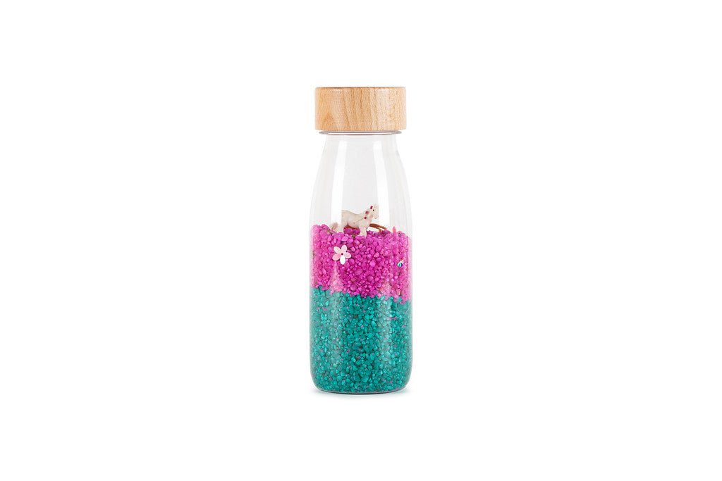 BOTELLA SENSORIAL PETIT BOUM ·UNICORN· - Happy Moments Baby