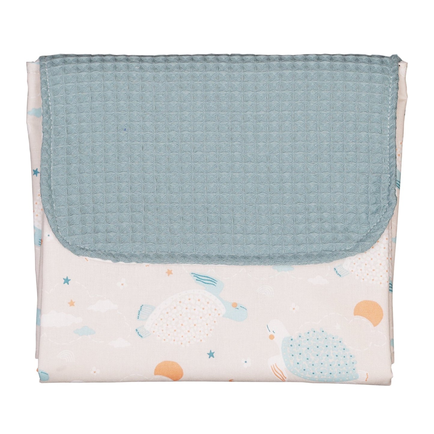 CAMBIADOR PLEGABLE PARA BEBÉ PERSONALIZADO ·TURTLES· - Happy Moments Baby