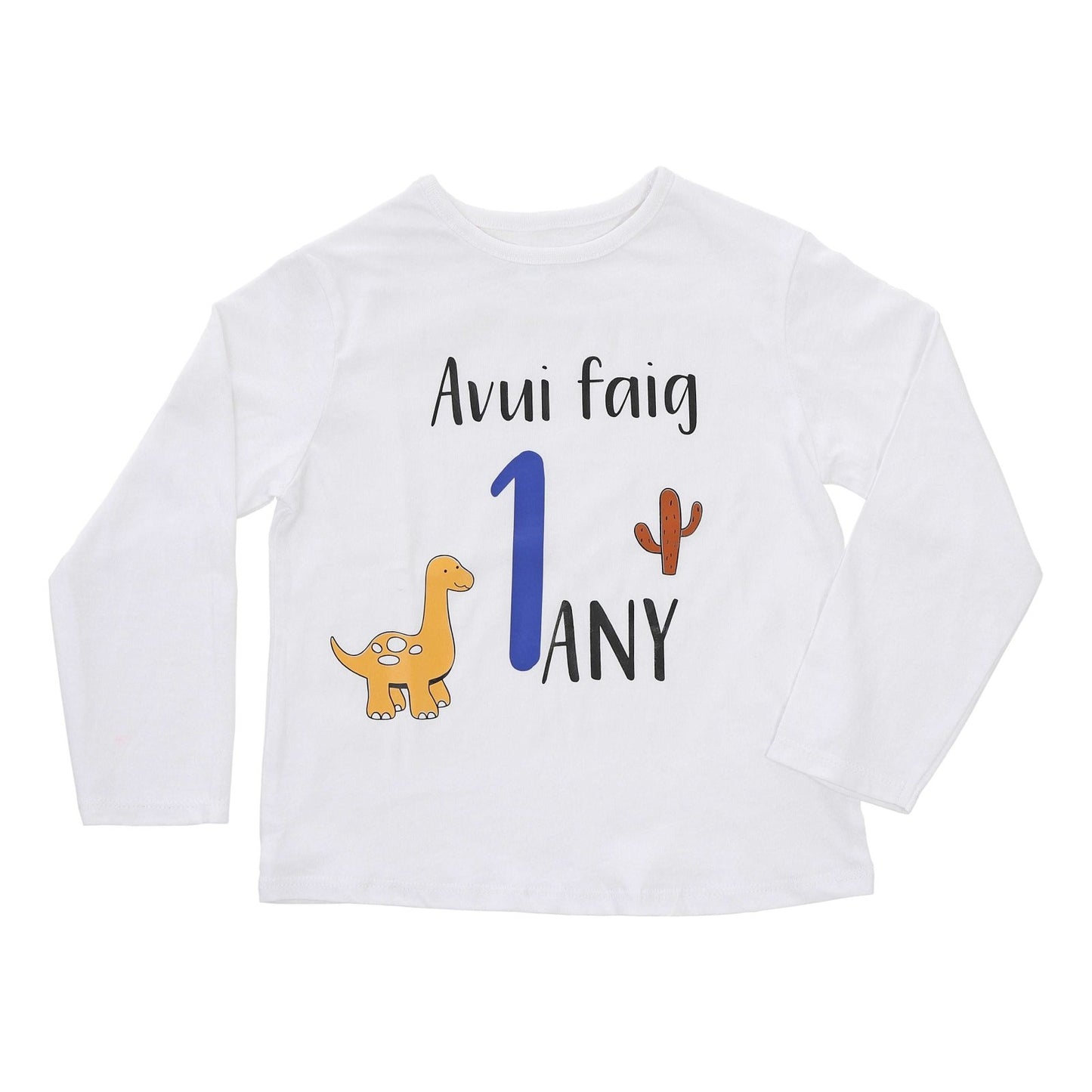 CAMISETA CUMPLEAÑOS ·DINOS· - Happy Moments Baby