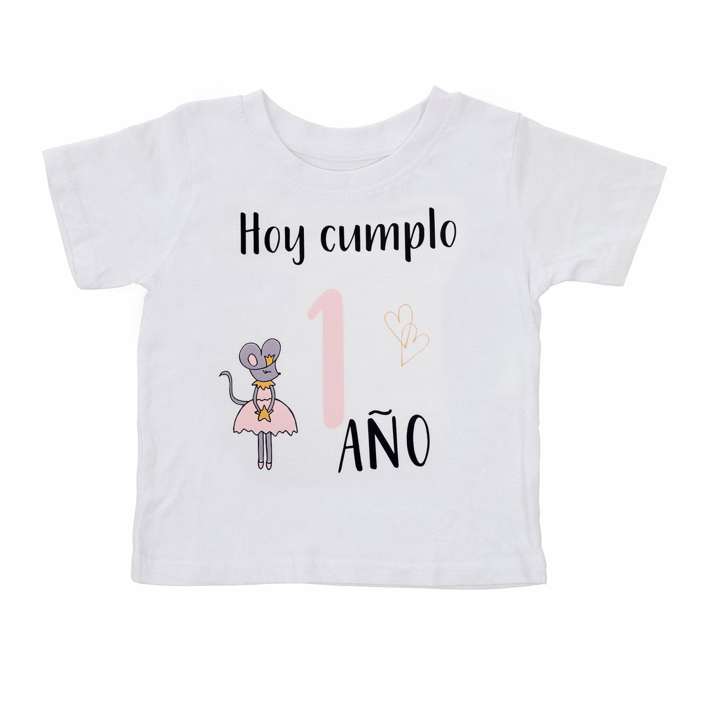 CAMISETA CUMPLEAÑOS ·RATITA· - Happy Moments Baby