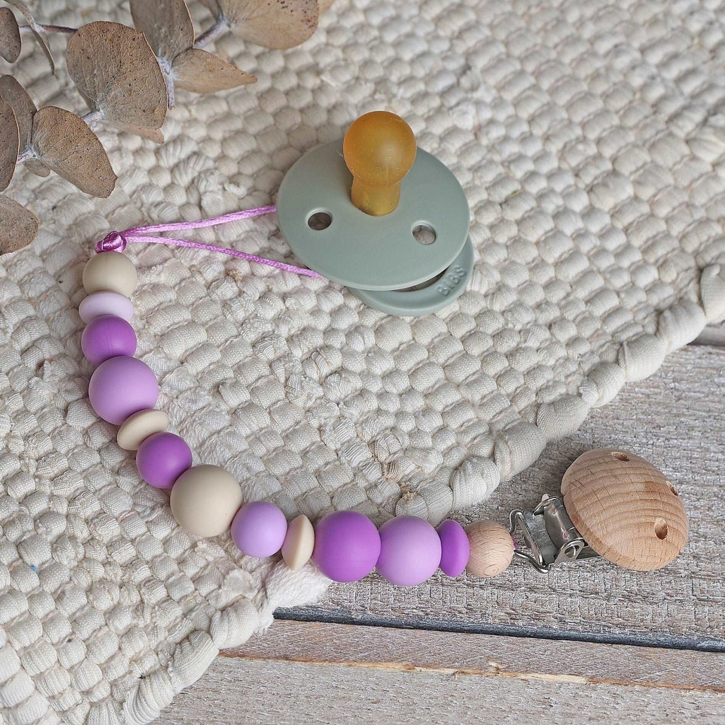 CHUPETERO BASIC ·MORA· - Happy Moments Baby