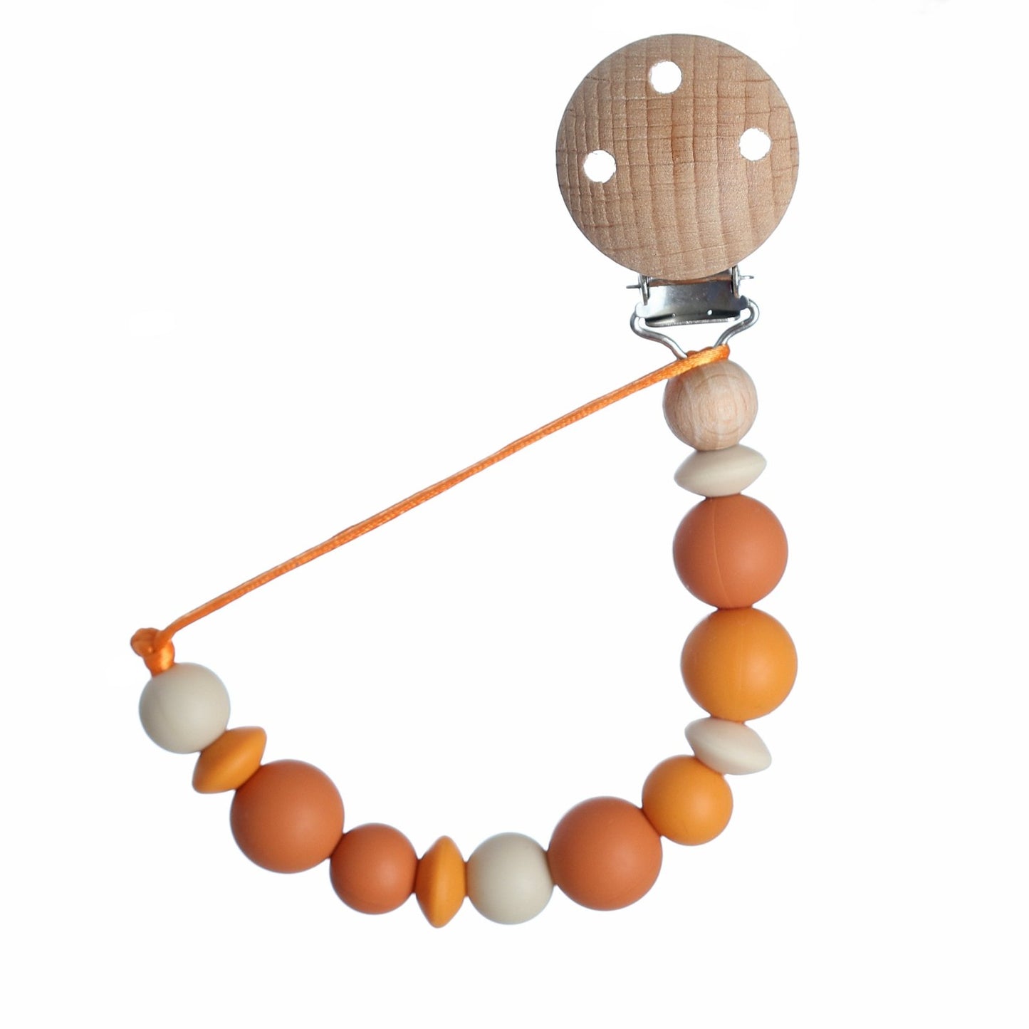 CHUPETERO BASIC ·NARANJA· - Happy Moments Baby