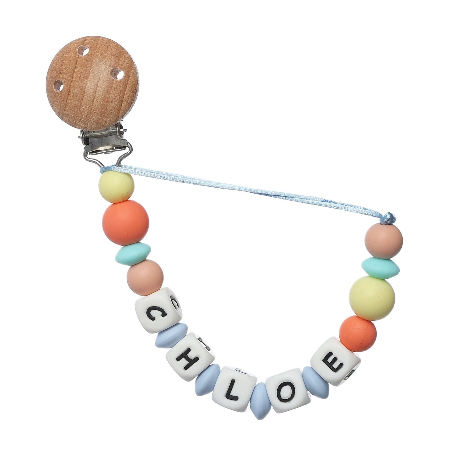 CHUPETERO PERSONALIZADO CON NOMBRE ·HUKKA· - Happy Moments Baby