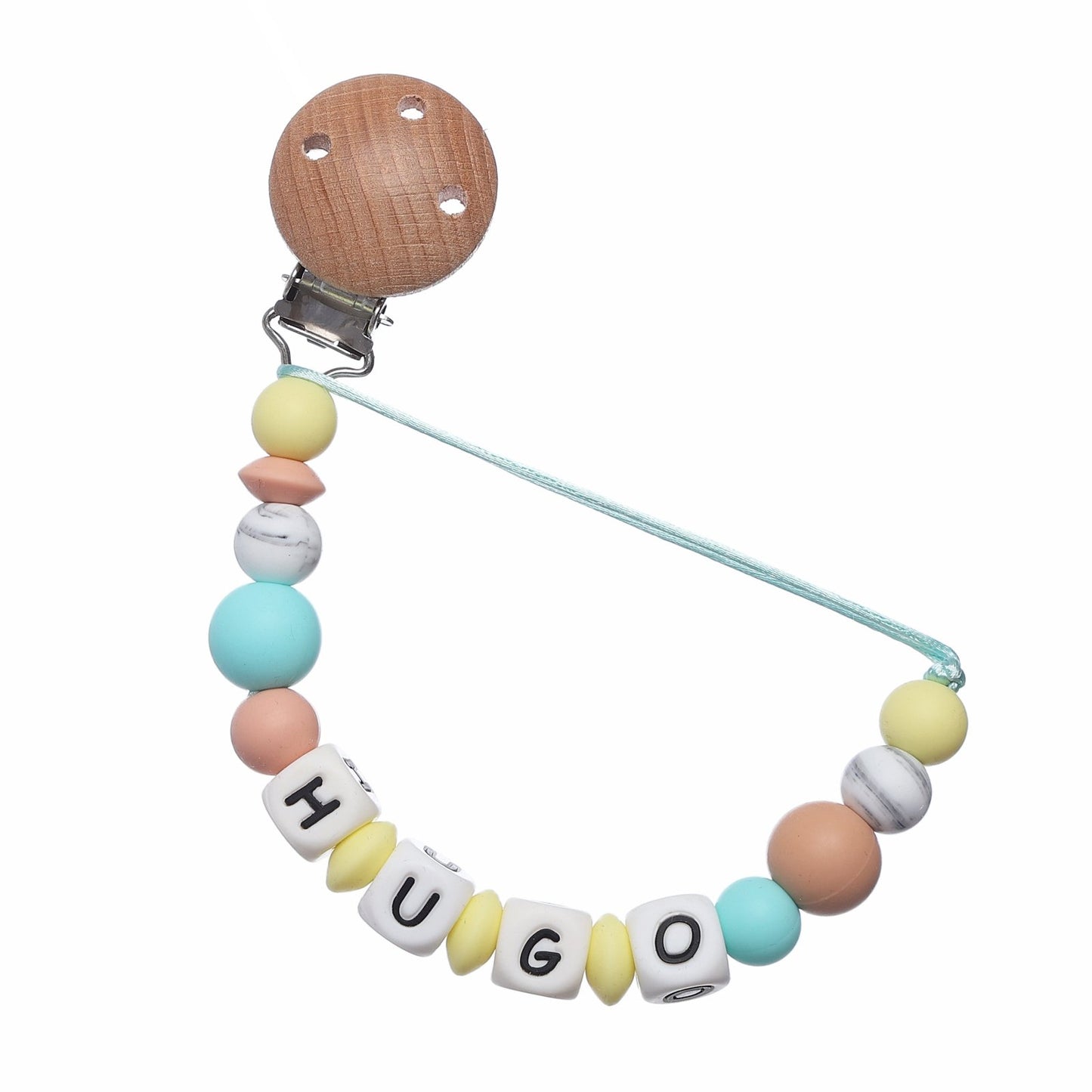 CHUPETERO PERSONALIZADO CON NOMBRE ·KARMA· - Happy Moments Baby