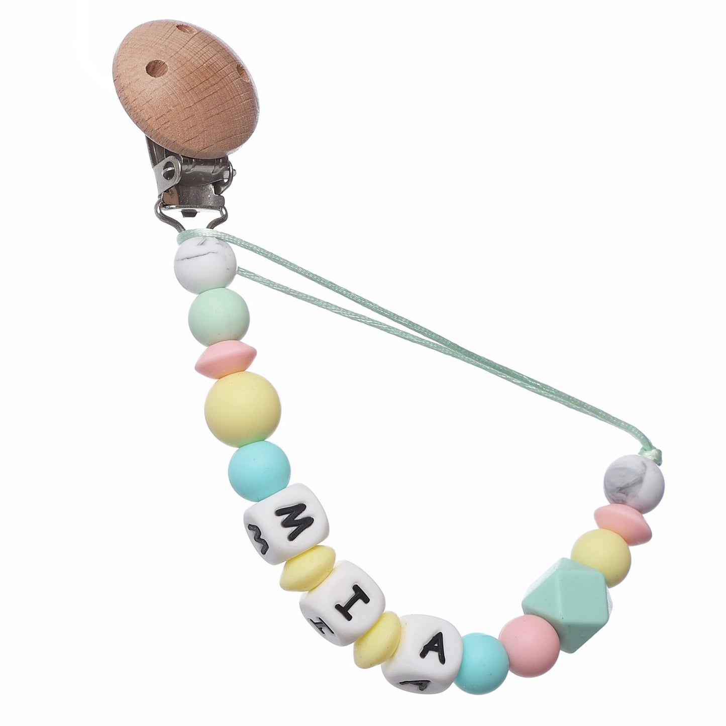 CHUPETERO PERSONALIZADO CON NOMBRE ·MELA· - Happy Moments Baby