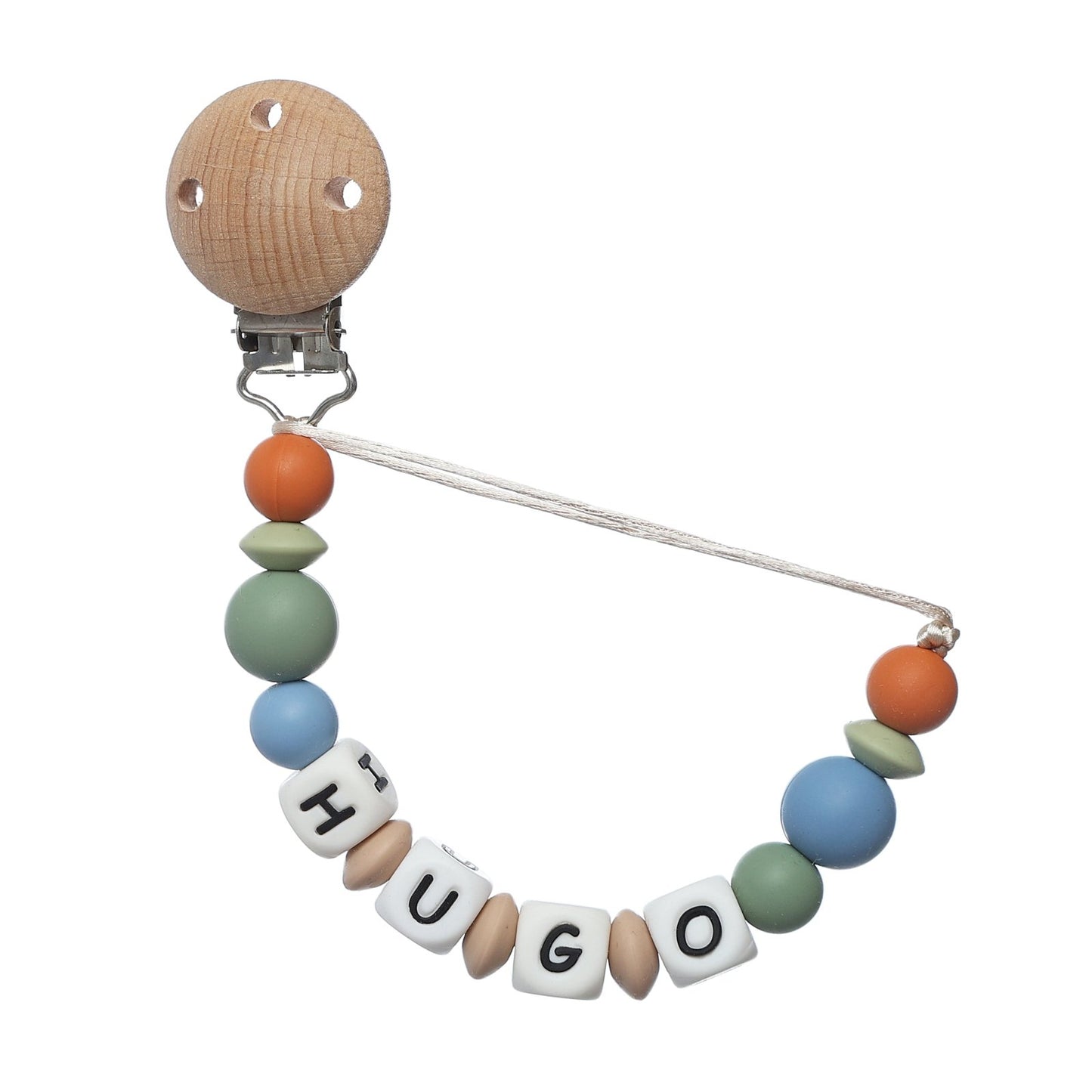CHUPETERO PERSONALIZADO CON NOMBRE ·PARAKRAM· - Happy Moments Baby