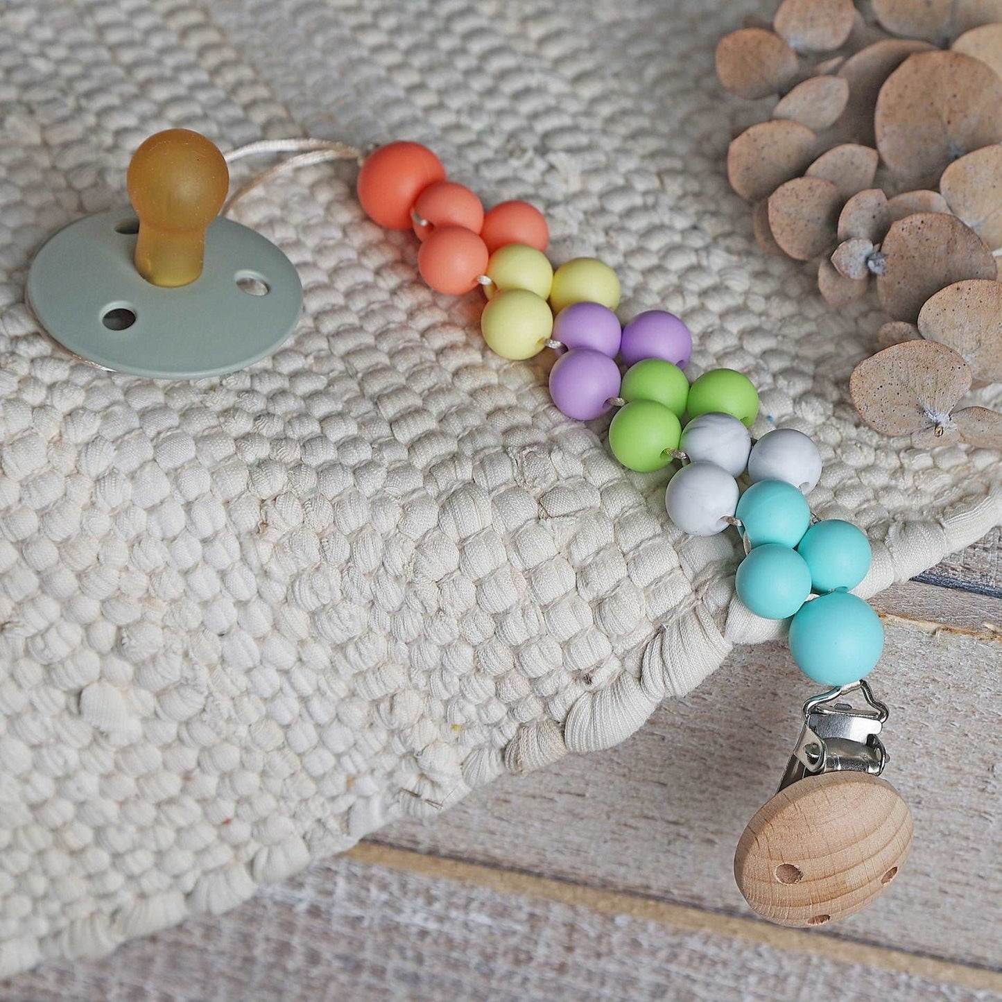 CHUPETERO TRENZADO ·AIRE· - Happy Moments Baby