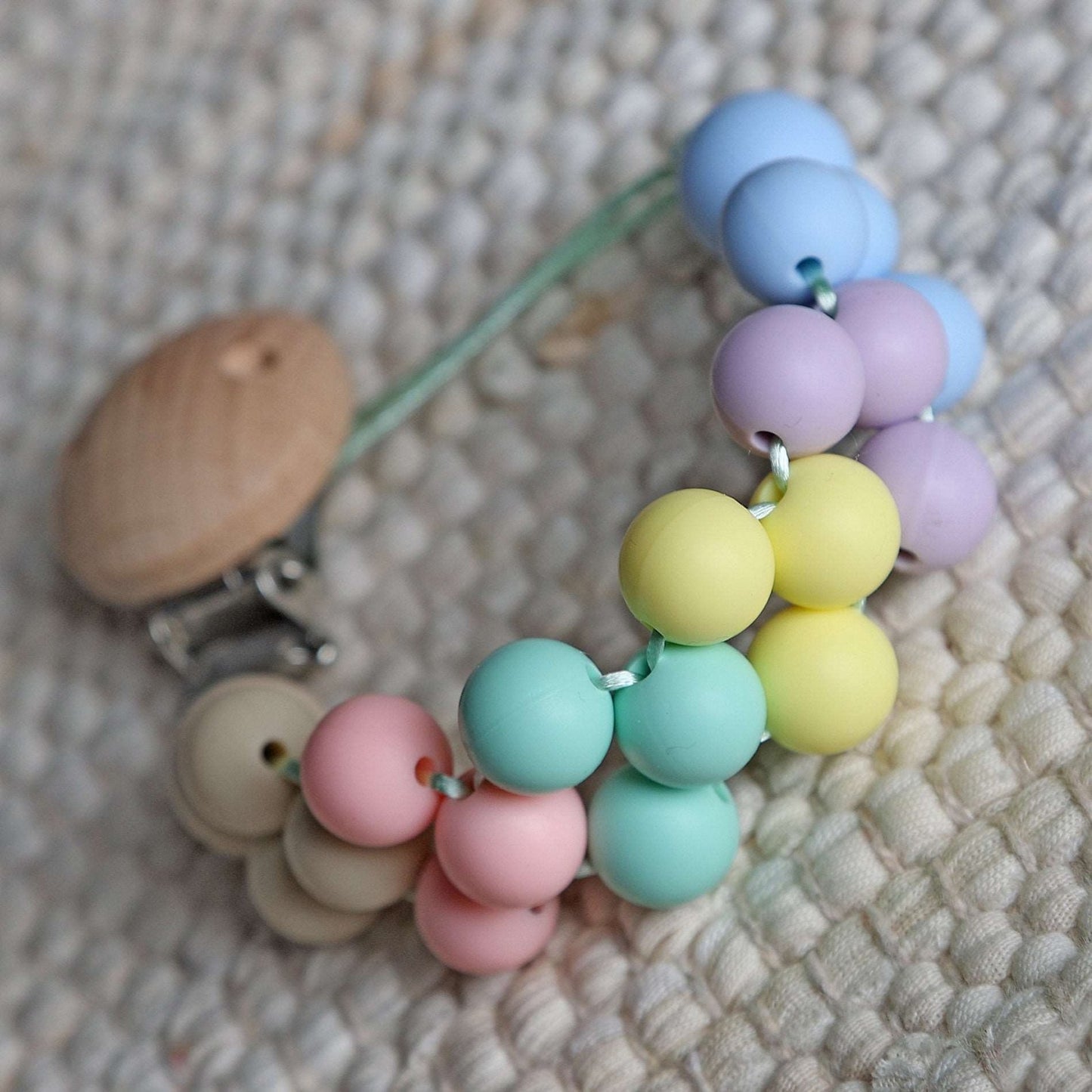 CHUPETERO TRENZADO ·NUBE· - Happy Moments Baby