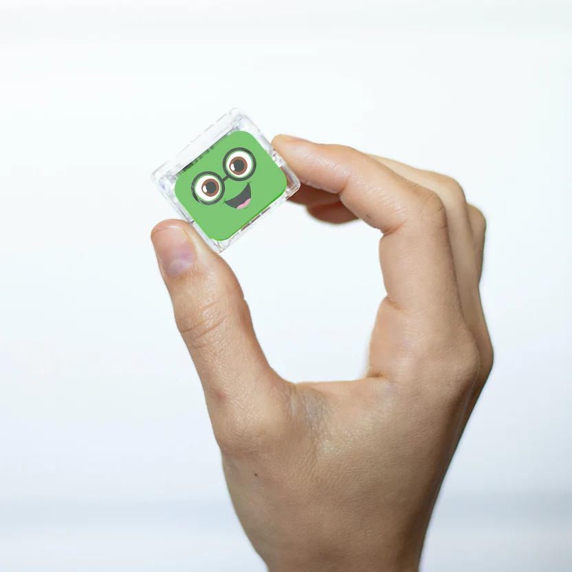 CUBOS DE LUZ PARA EL BAÑO GLOPALS ·4 CUBOS PIPPA VERDE· - Happy Moments Baby