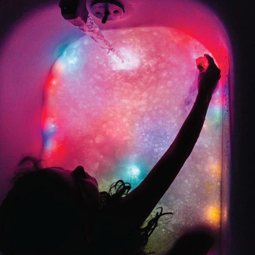 CUBOS DE LUZ PARA EL BAÑO GLOPALS ·4 CUBOS SAMMY ROJO· - Happy Moments Baby