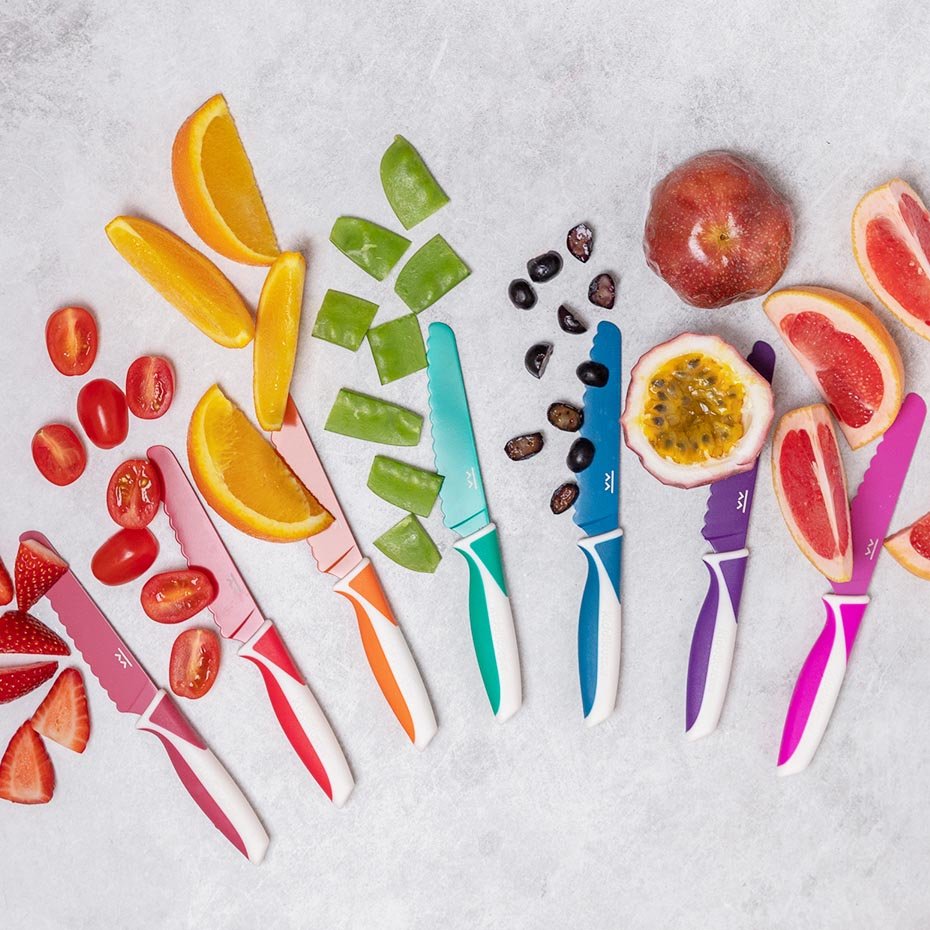 CUCHILLO DE AUTONOMÍA ·LILA· - Happy Moments Baby