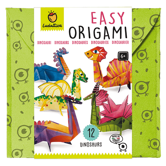 EASY ORIGAMI LUDATTICA ·DINOSAURIOS· - Happy Moments Baby
