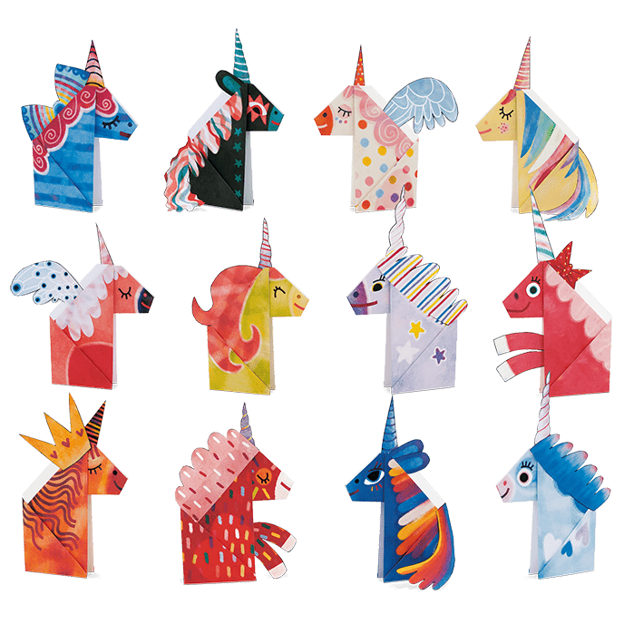 EASY ORIGAMI LUDATTICA ·UNICORNIOS· - Happy Moments Baby