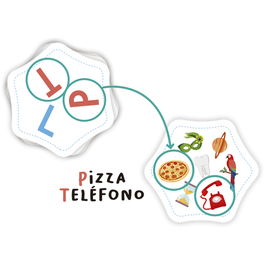 JUEGO DE CARTAS FLEXIQ ·ENLAZA LETRAS· - Happy Moments Baby