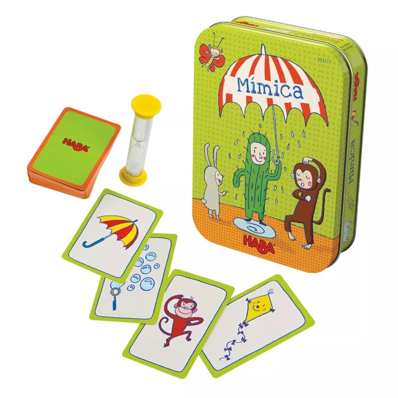 JUEGO DE CARTAS HABA ·MÍMICA· - Happy Moments Baby