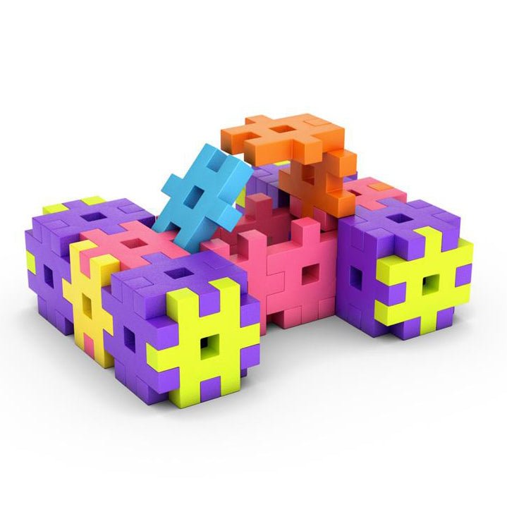 JUEGO DE CONSTRUCCIÓN BLOQUES MELI ·100 PIEZAS MAXI· - Happy Moments Baby