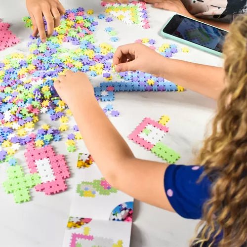 JUEGO DE CONSTRUCCIÓN BLOQUES MELI ·1400 PIEZAS MINI PASTEL· - Happy Moments Baby