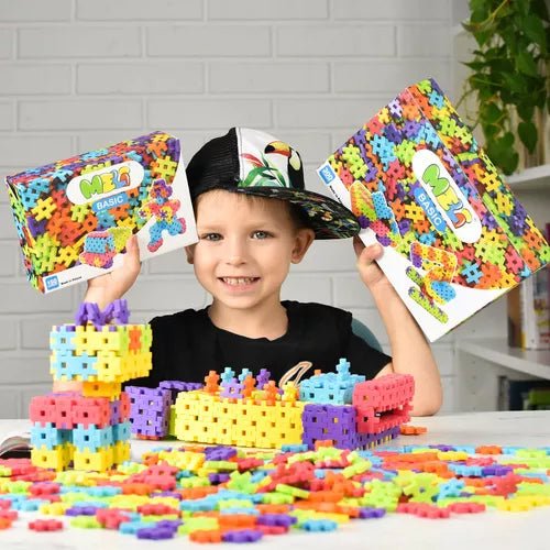JUEGO DE CONSTRUCCIÓN BLOQUES MELI ·300 PIEZAS BASIC· - Happy Moments Baby