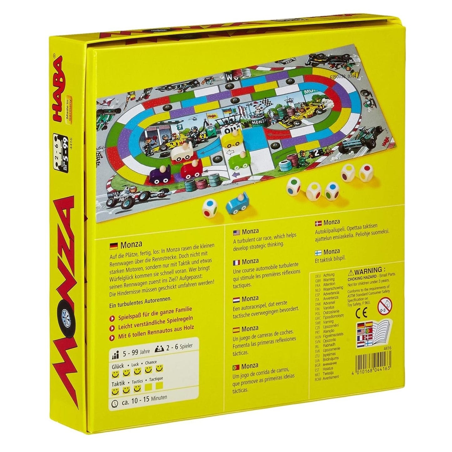 JUEGO DE MESA HABA ·MONZA· - Happy Moments Baby