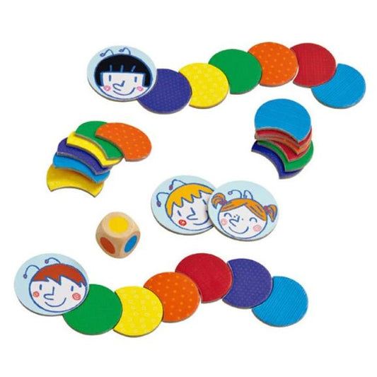 JUEGO DE MESA HABA ·ORUGA DE COLORES· - Happy Moments Baby