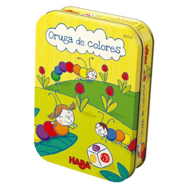 JUEGO DE MESA HABA ·ORUGA DE COLORES· - Happy Moments Baby