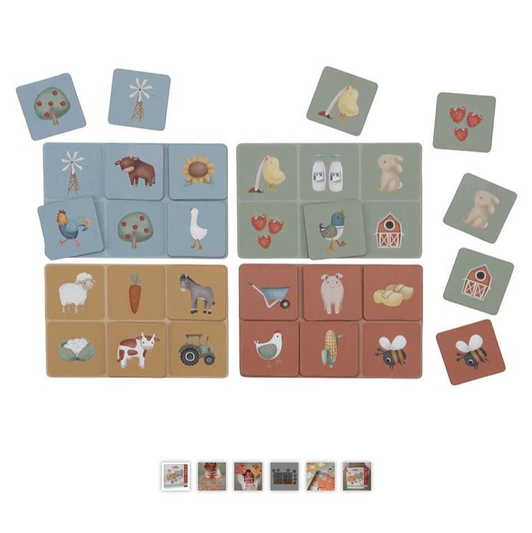 JUEGO DE MESA LITTLE DUTCH ·LOTTO LITTLE FARM· - Happy Moments Baby