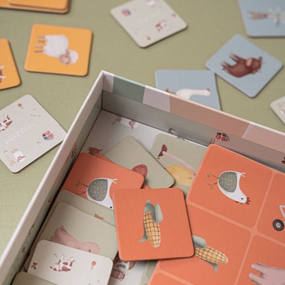 JUEGO DE MESA LITTLE DUTCH ·LOTTO LITTLE FARM· - Happy Moments Baby