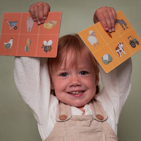 JUEGO DE MESA LITTLE DUTCH ·LOTTO LITTLE FARM· - Happy Moments Baby