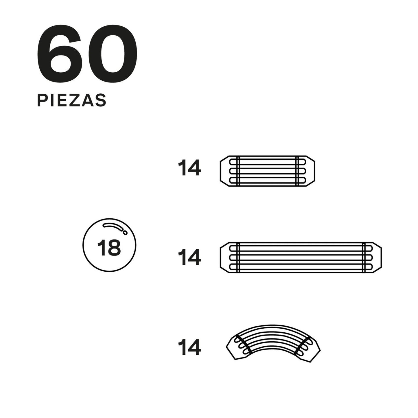 JUEGO MAGNÉTICO DE CONSTRUCCIÓN IMABARS ·60 PIEZAS· - Happy Moments Baby