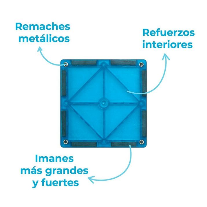 JUEGO MAGNÉTICO DE CONSTRUCCIÓN IMANIX ·60 PIEZAS· - Happy Moments Baby
