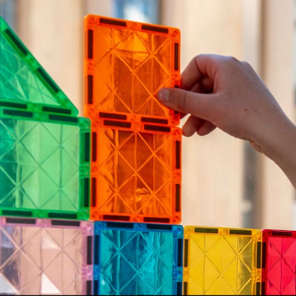 JUEGO MAGNÉTICO DE CONSTRUCCIÓN IMANIX ·60 PIEZAS REFLEX· - Happy Moments Baby