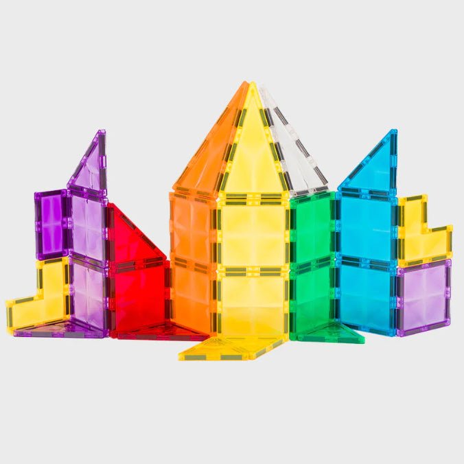 JUEGO MAGNÉTICO DE CONSTRUCCIÓN IMANIX · STAR 36 PIEZAS· - Happy Moments Baby