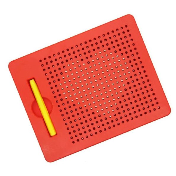 JUEGO MAGNÉTICO DE DIBUJO IMAPAD ·ROJO MINI· - Happy Moments Baby