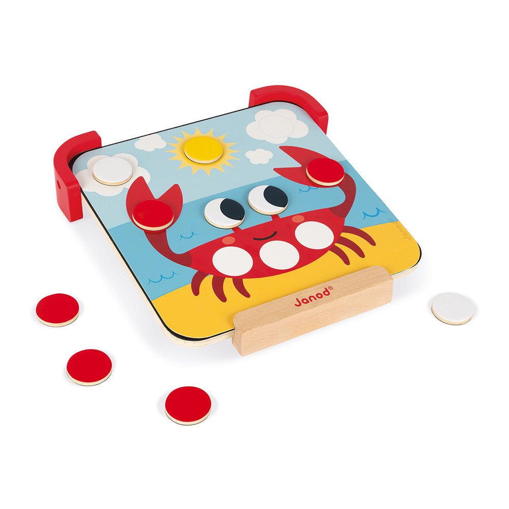 JUEGO MAGNÉTICO EDUCATIVO JANOD ·APRENDO LOS COLORES· - Happy Moments Baby