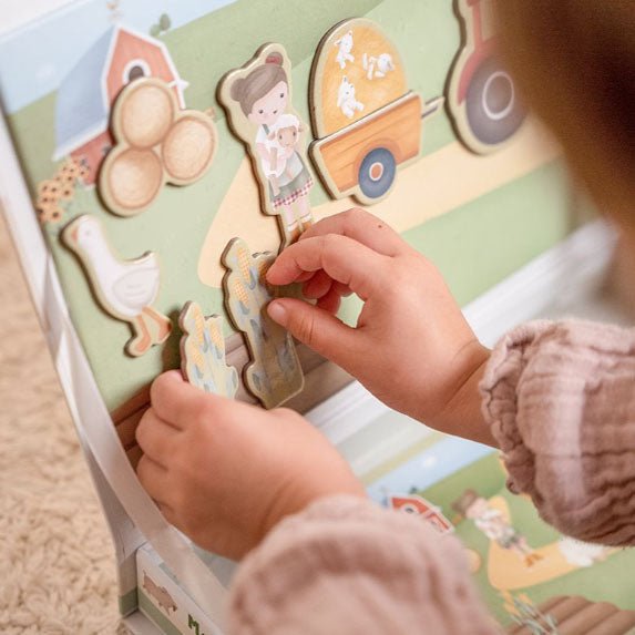 JUEGO MAGNÉTICO LITTLE DUTCH ·LITTLE FARM· - Happy Moments Baby